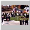 Overview of the dedication ceremony.